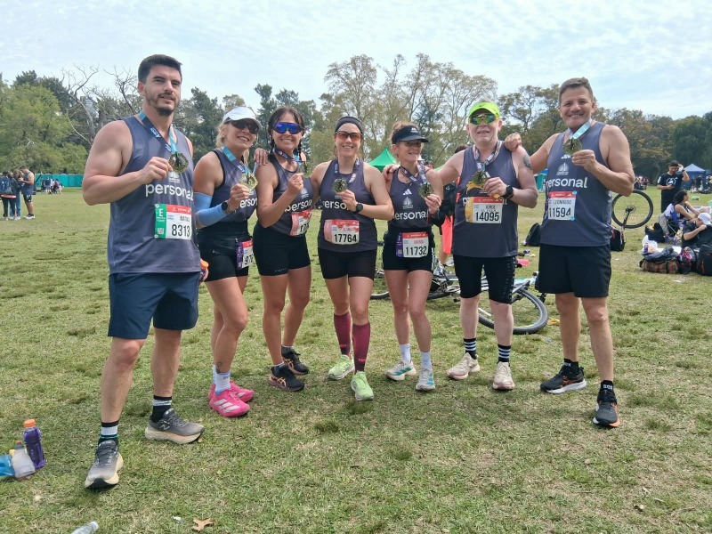 Quince olavarrienses estuvieron en los 42K de Buenos Aires